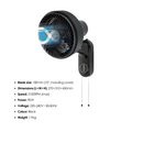 Milux Kipas Dinding Zefiro Wall Gale Fan 10" MGF-W10