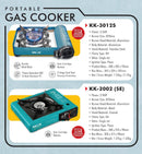 Milux Dapur Gas Tunggal Mudah Alih Portable Gas Stove KK-2002