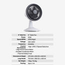 Butterfly Kipas Meja - 8'' Table Fan (Grey+White) BTF-8001