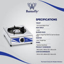 Butterfly Dapur Gas Stainless Steel Single Gas Cooker BGC-269