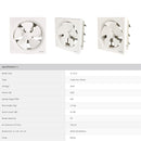 Sharp Pengudaraan Kipas - Exhaust Fan GVE80W (8") GVE100W (10") GVE120W (12")