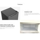 Midea Peti Sejuk Single Door Refrigerator (Silver) MDRD229FGD42-MY (158L) MDRD230FGD42-MY (163L)