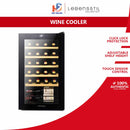 Lebensstil Kollektion Wine Cooler 63L/24 bottles Fridge LKWC-2401