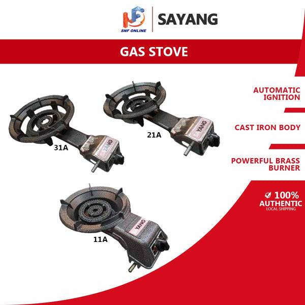 SAYANG Commercial Gas Stove Cast Iron MD-11A MD-21A MD-31A