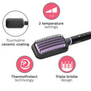 PHILIPS Berus Pelurus Rambut Bervoltan Heated straightening brush StyleCare Essential BHH880/03