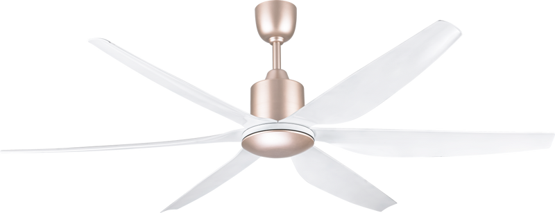 Regair Vibes 66” Ceiling Fan DC Motor Vibes 66-MBMH (Mattblack Mahogany) Vibes 66-RG (Rose Gold)