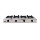 Chelstar Dapur Gas Komersial 4 Pembakar Stainless Steel Commercial 4 Burner Gas Stove CGC-411