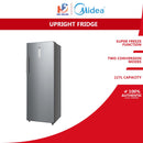 Midea (300L) Peti Sejuk Beku - Upright Freezer MDRU333FEG50YX
