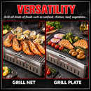 Homelux Pemanggang Kaset Mudah Alih 2 in 1 Portable Cassete Grill HPB-8008B HPB-6006B