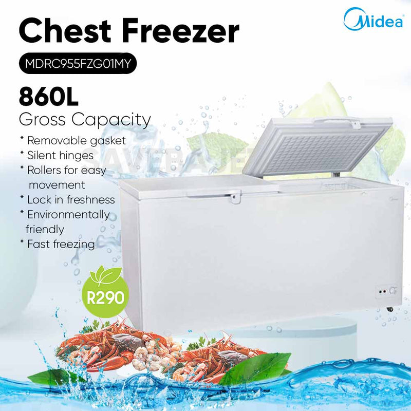Midea 701L Freezer MDRC955FZG01MY