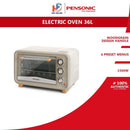 Pensonic 36L Retro Electric Oven PEO-3612
