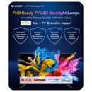 Sharp Televisyen - 65'' 4K UHD Smart TV 4TC65GJ4000X