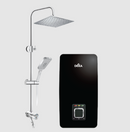 Deka Pemanas Air AQUAS 66RS DC Inverter Rain Shower Water Heater AQUAS 66RS (Matt Black)