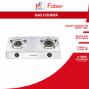 Faber Casa Series Stainless Steel 2 Burners Gas Stove Gas Cooker FS CASA 2302