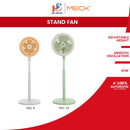 Meck Kipas Berdiri Cyclone Stand Fan MSC-8 (8") (Cream) / MSC-10 (10") (Green)