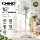 Khind Kipas Berdiri - 16'' Stand Fan SF1682 SF1682SF (Light Green)