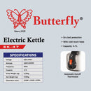 Butterfly 4.7L Stainless Steel Electric Kettle EK-47 EK47