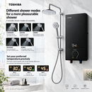 Toshiba 3800W Safeguard with Rainshower & Pump Instant Electric Water Heater DSK38ES3MB DSK38ES3MB-RS