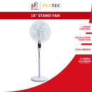 Pentec Kipas 18'' Stand Fan TAC-1818D