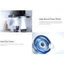 Midea Hud Dapur - Cooker Hood Auto Clean Steam Wash MCH-90M80AT / Auto dry clean MCH-90M86