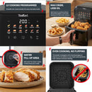 Tefal Penggorengan Udara - 6L Easy Fry Window Air Fryer Digital EY821865 EY8218