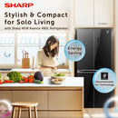 Sharp Peti Ais 4 Pintu - 4 Doors Avance J-Tech Inverter Technology Refrigerator SJF489GK SJF489MK