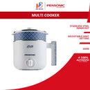 Pensonic Batik Multi Cooker with Steamer 1.5L PMC-1503B