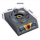 Milux Dapur Gas Tunggal Tekanan Tinggi High Pressure Gas Cooker MSS-093H
