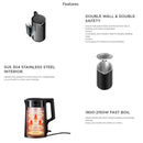 Midea Double Wall Jug Kettle (1.7L) MK-17BK