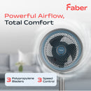 Faber Circulation Table Fan FTF SCENTO C5211 / Stand Fan FSF SCENTO C5311