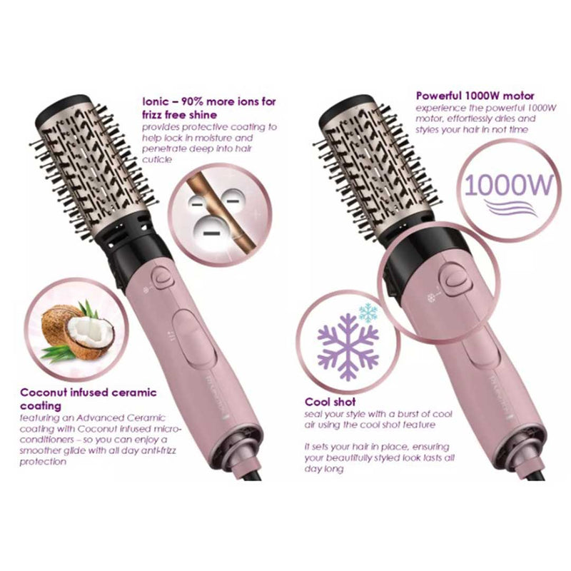 REMINGTON Alat Pelurus Penggaya Rambut  Coconut Smooth Airstyler AS5901