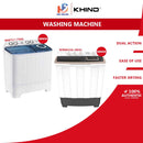 Khind Mesin Basuh Semi Auto Washing Machine WM717 (7KG) / WM801SA (8KG)