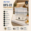Dorien Pengukus Makanan (20L) Food Steamer DFS-22