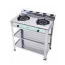 Milux Dapur Berdiri 2 Tingkat - Stainless Steel Standing Cooker MSS230 MSS-230 MSS-232IR