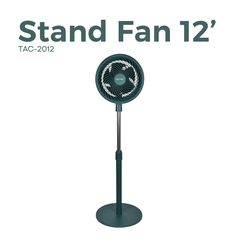 Pentec Kipas Berdiri Stand Fan TAC-2010 (10") TAC-2012 (12")