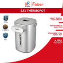 Faber 5.5L Smart Digital Touch Panel Thermopot FTP ACQUA 55