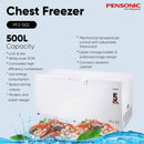 Pensonic Peti Sejuk Beku 500L Chest Freezer PFZ-502