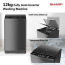 Sharp Mesin Basuh Automatik - 12kg Fully Auto Washing Machine Inverter ESW12SM