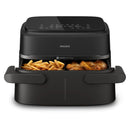 Philips Penggoreng Tanpa Minyak Digital Air Fryer with Dual Basket 1000 Series (7.1L) NA150/09