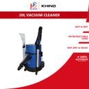 Khind Penyedut Hampagas Wet & Dry Vacuum Cleaner VC3007MS