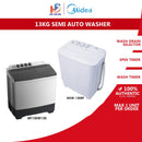 Midea Mesin Basuh Manual Semi Auto Washing Machine (13 kg) MSW-1308P MT100W130