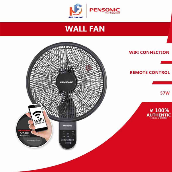 Pensonic Kipas Dinding - 16" Wall Fan With Wifi & Remote Control PWF-4802R