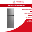 Toshiba Peti Sejuk 2 Pintu - 300L 2 Door Inverter Refrigerator GR-RT310WE-PMY(57)