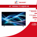 Sharp 65'' AQUOS 4K HDR Google TV 4TC65HJ6000X