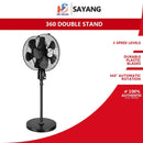 SAYANG 20" Kipas Berdiri 2 Kepala / Stand Fan Double Head ELH0589