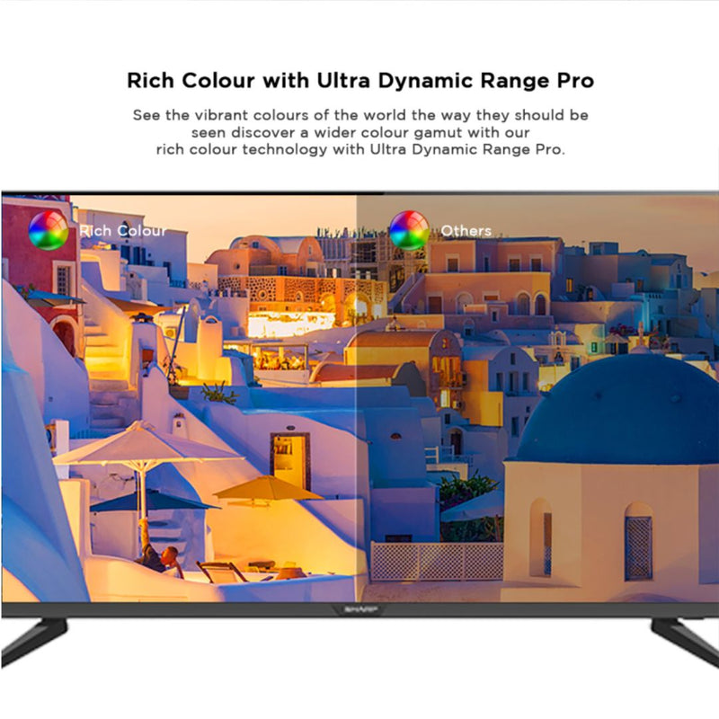 Sharp Televisyen 55" 4K Easy Smart TV 4TC55GJ4000X