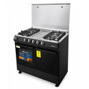 Butterfly Dapur Berdiri dengan Ketuhar - Free Standing Gas Cooker With Oven 60L BGC-G80FS