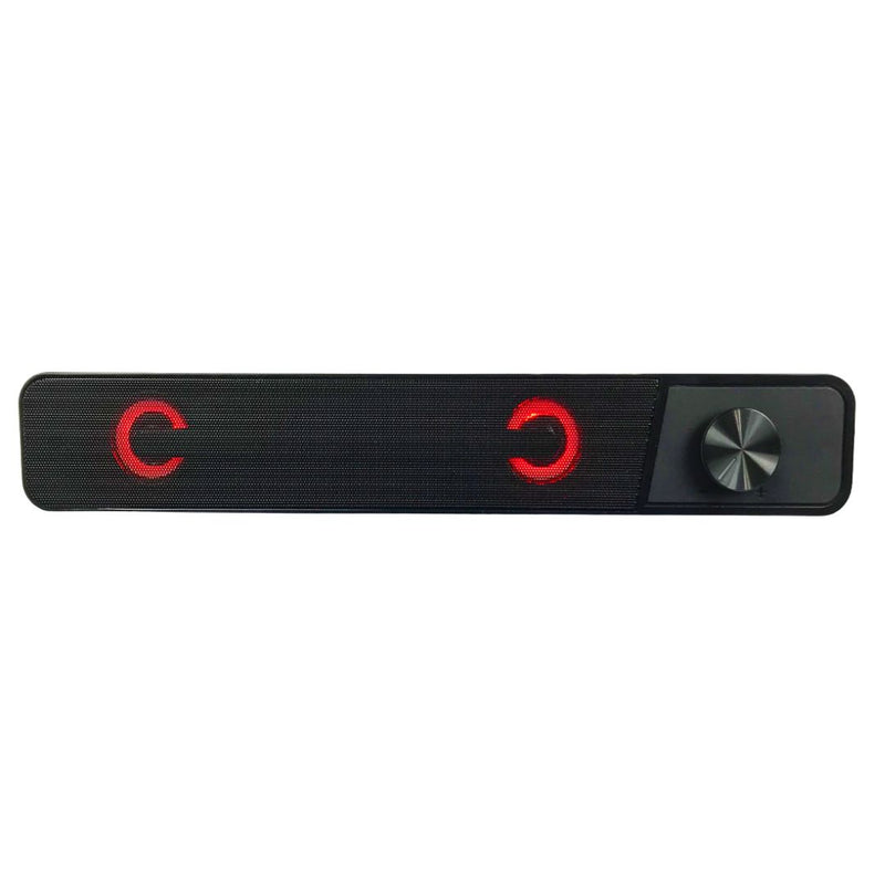 Wirata USB Soundbar RGB LED USB Console Computer SP-20