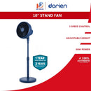 Dorien Kipas Berdiri - 10'' Circulation Stand Fan DCF-09