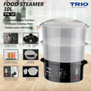 Trio Pengukus Makanan Food Steamer 10L TFS-10